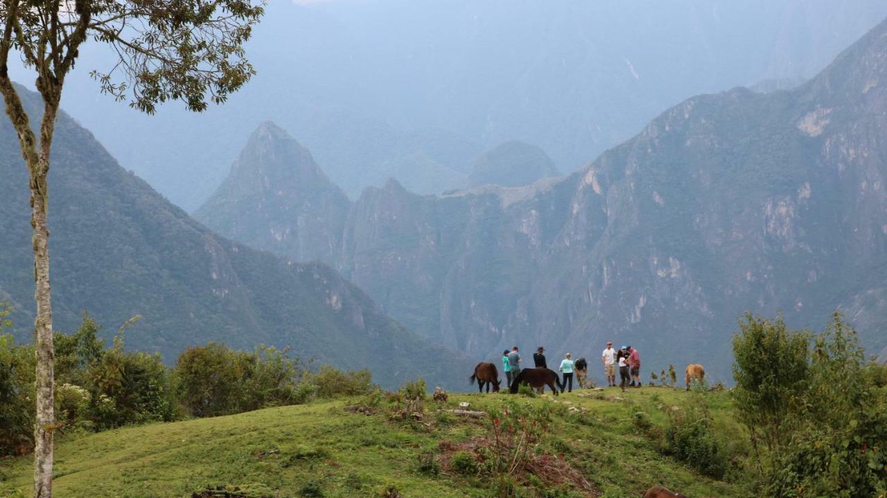 Llactapata Lodge Overlooking Machu Picchu - Camping - Restaurant Salcantay 外观 照片